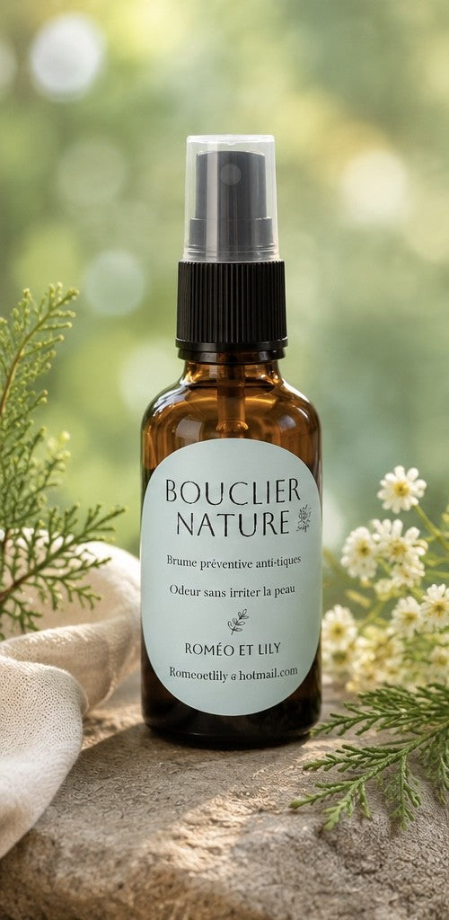 Bouclier nature - Brume préventive anti-tiques 100 ml
